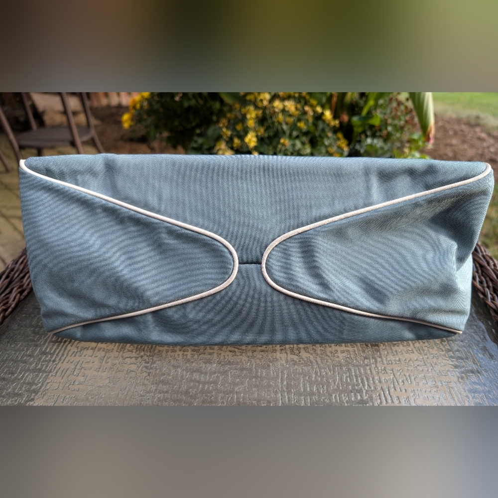 Gucci Light Blue Nylon Shoulder Bag - EUC! - Picture 5 of 10